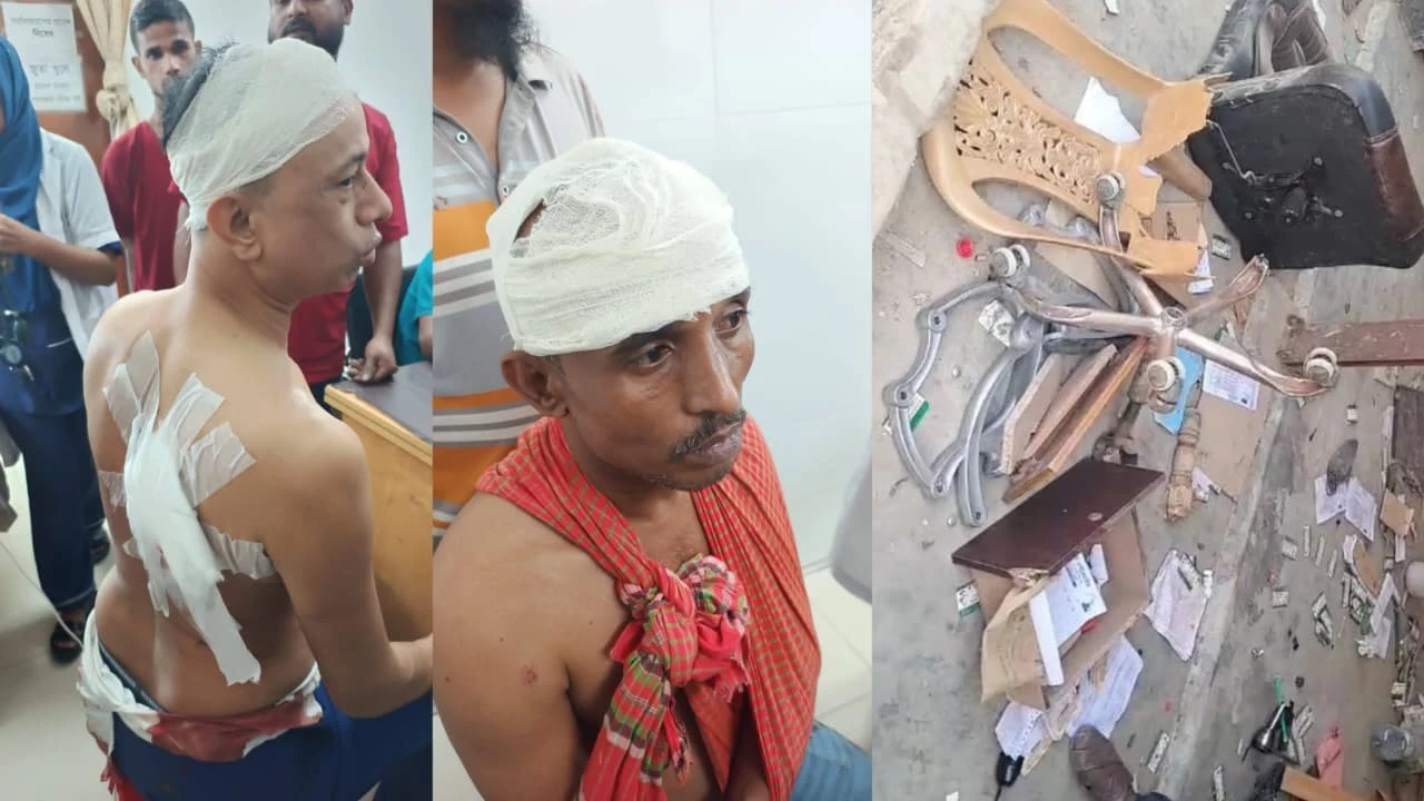 ভালুকায় কারখানার ব্যবসা নিয়ে দ্বন্দ্বে ছেলের গুলির আঘাতে পিতাসহ গুলিবিদ্ধ দুই