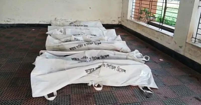 কুমিল্লার দাউদকান্দিতে চালবোঝাই ট্রাক উল্টে ৭জন নিহত