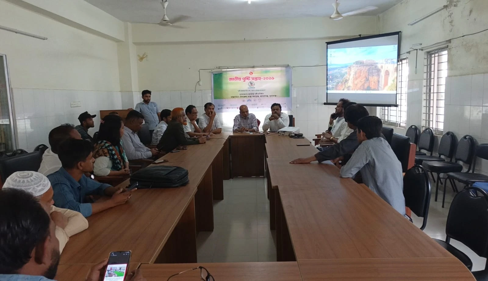 জামালগঞ্জে জাতীয় পুষ্টি সপ্তাহের উদ্বোধন ও আলোচনা সভা