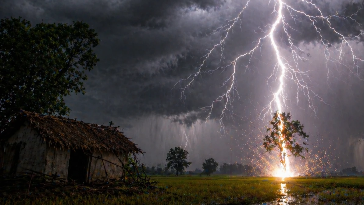 দেশের বিভিন্ন জেলায় বজ্রপাতে ৯ জন নিহত