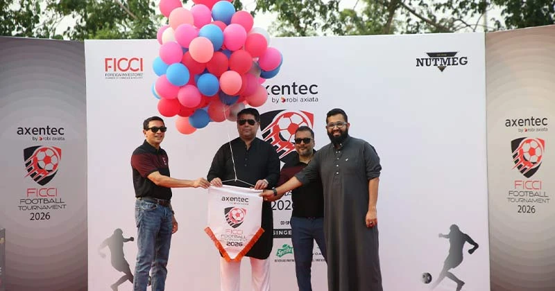 অ্যাকসেন্টেক এফআইসিসিআই ফুটবল টুর্নামেন্ট ২০২৬-এর মধ্য দিয়ে শুরু হলো কর্পোরেট ফুটবলের উন্মাদনা