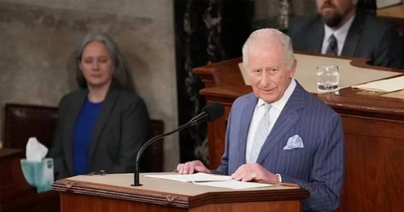 মার্কিন কংগ্রেসে ভাষণ দিলেন ব্রিটিশ রাজা চার্লস, হোয়াইট হাউসে পেলেন রাজকীয় আপ্যায়ন