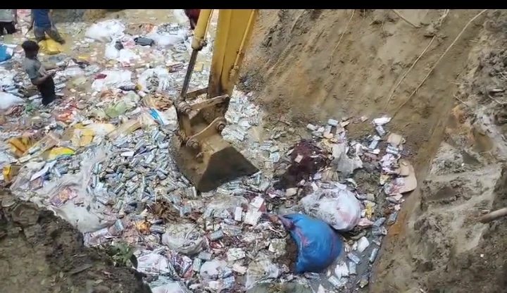 আখাউড়ায় কয়েক কোটি টাকার ভারতীয় পণ্য ধ্বংস