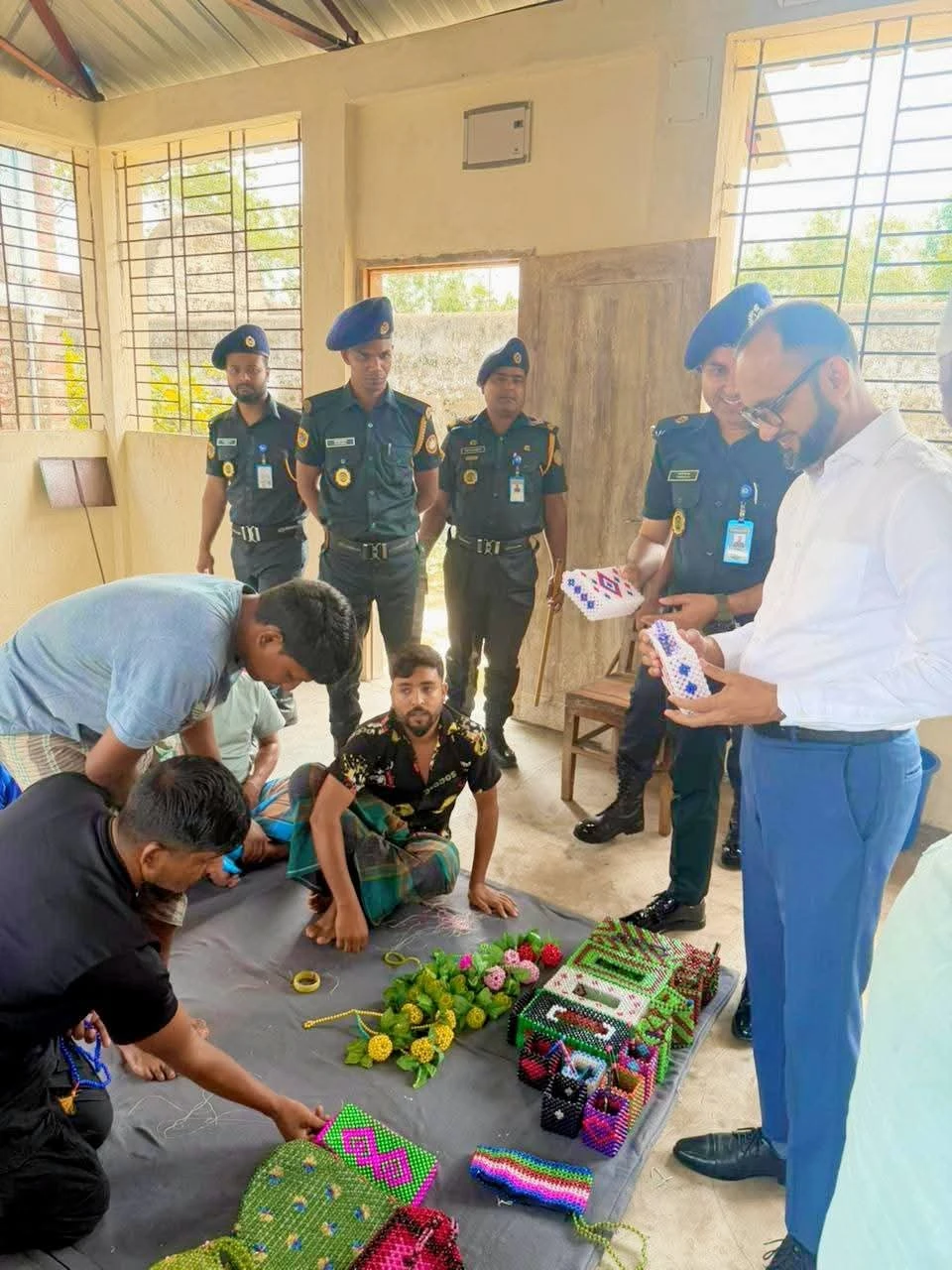 জেলা ম্যাজিস্ট্রেটের কারাগার পরিদর্শন; অনুষ্ঠিত কারা পরিদর্শক বোর্ডের ত্রৈমাসিক সভা