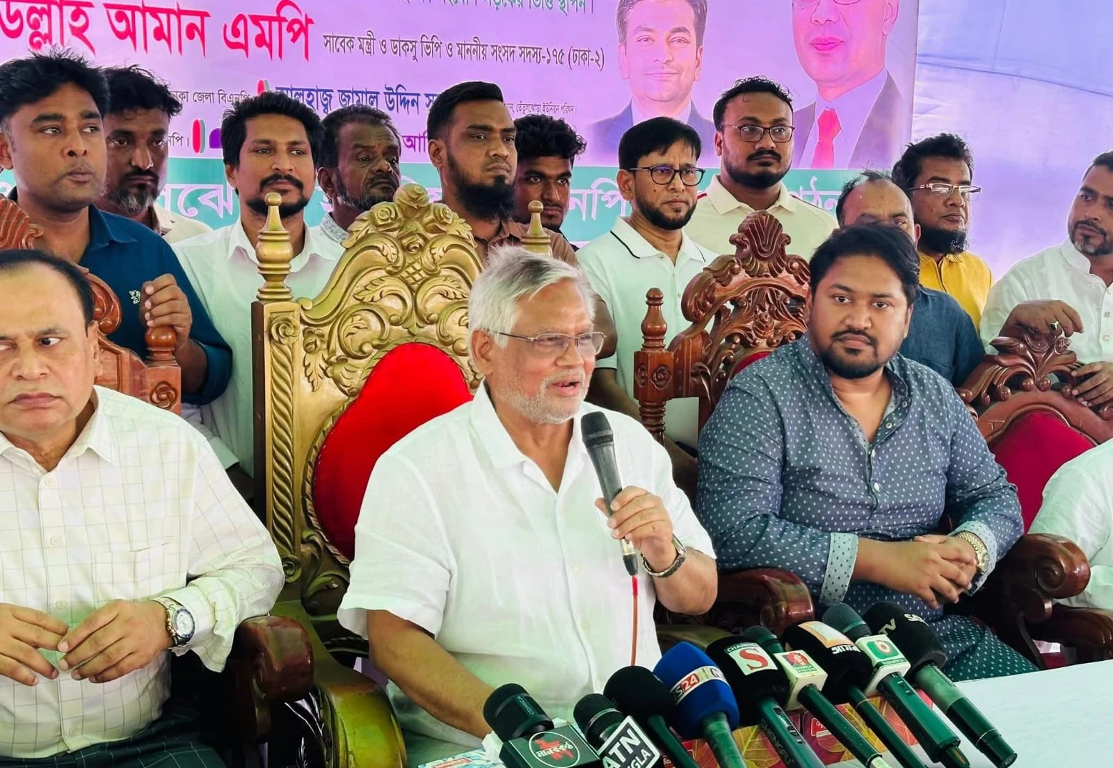 মাদকে জড়িত কাউকে ছাড় দেওয়া হবে না: আমান উল্লাহ আমান