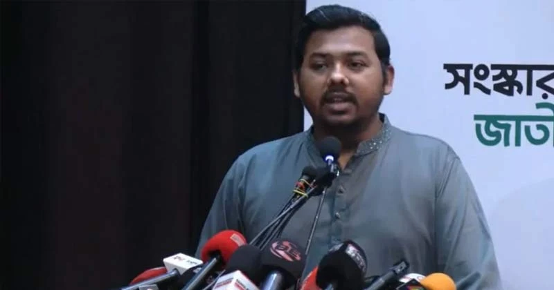 বিএনপি ‘জুলাই সনদ’ বাস্তবায়ন করবে না: সারোয়ার তুষার