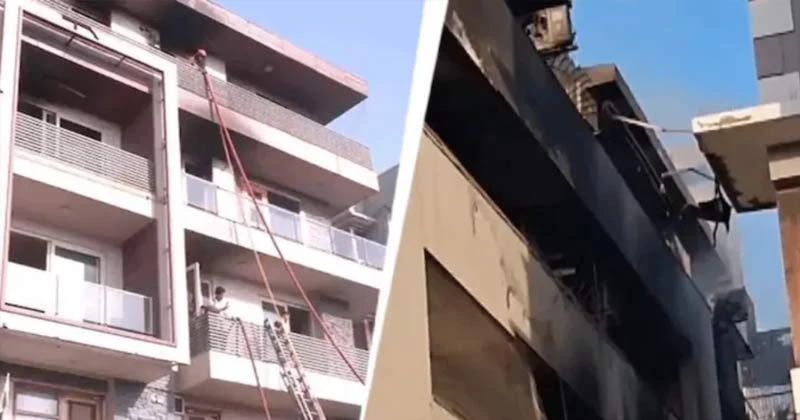 দিল্লিতে ভয়াবহ অগ্নিকাণ্ডে ৯জন নিহত
