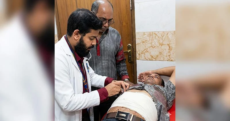 সান্তাহারে ছুরিকাঘাতে বিএনপি নেতা ইকবাল হোসেন আহত