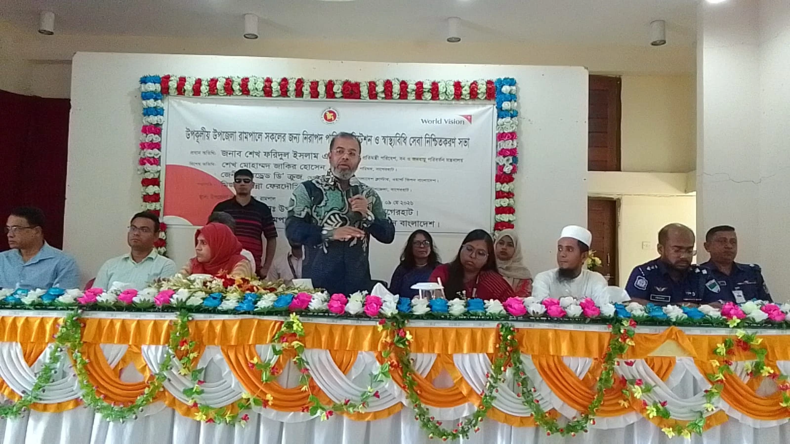 উপকূলীয় অঞ্চলে ওয়ার্ল্ড ভিশনের সোলার পাওয়ারড সেফ ওয়াটার প্রজেক্টের উদ্বোধন