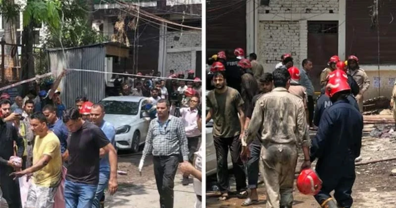 দিল্লির হোটেলে ভয়াবহ আগুন, নিহত ২০