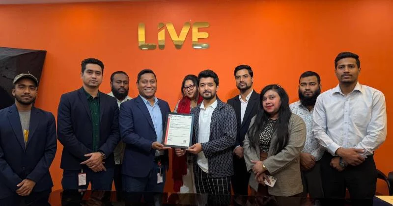 লাইভ শপিং অর্জন করল আইএসও ৯০০১ সনদ, গুণগত ব্যবস্থাপনায় নতুন মাইলফলক
