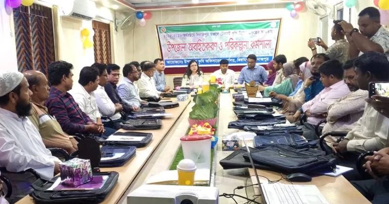 বিরামপুরে টেকসই কৃষি উন্নয়ন প্রকল্পের উপজেলা অবহিতকরণ কর্মশালা অনুষ্ঠিত