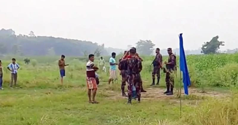 কুষ্টিয়া সীমান্তে ১২ জনকে পুশইনের চেষ্টা রুখে দিলো বিজিবি ও এলাকাবাসী
