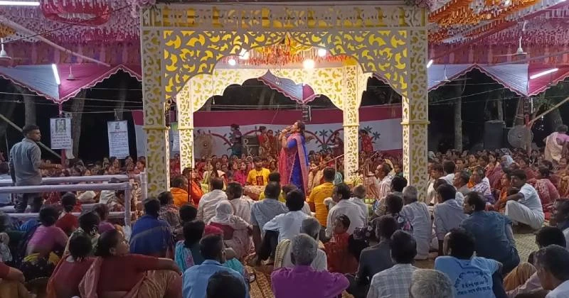 ডাসারে শ্রী শ্রী তারকব্রহ্ম হরিনাম সংকীর্ত্তন কীর্তন অনুষ্ঠিত
