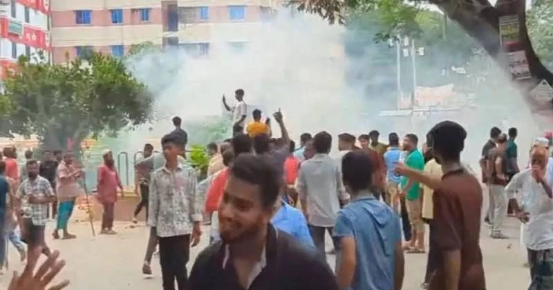 সৌদিতে ফেলে আসা লাগেজ নিয়ে ব্রাহ্মণবাড়িয়ায় দুই পক্ষের সংঘর্ষে ১০জন  আহত