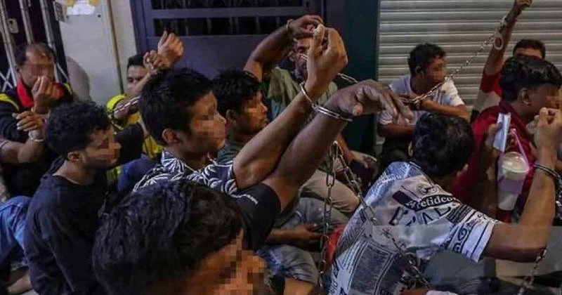 মালয়েশিয়ায় বিশেষ অভিযান: বাংলাদেশিসহ ৩৯ বিদেশী আটক