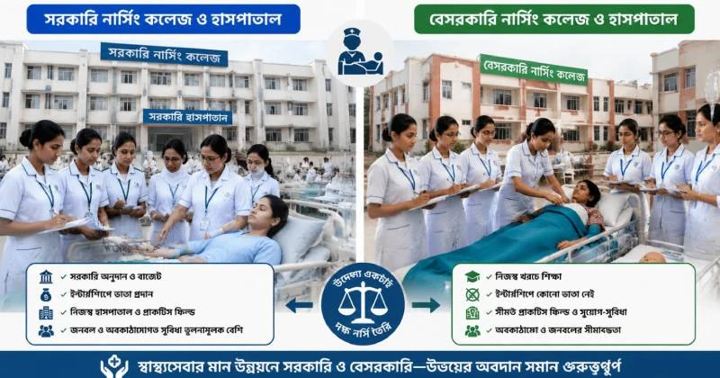 মাতৃমৃত্যু রোধে ব্যাপক ভূমিকা রাখে নার্সিং বিভাগ